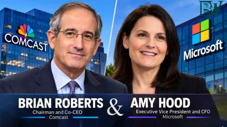 Brian Roberts and Amy Hood